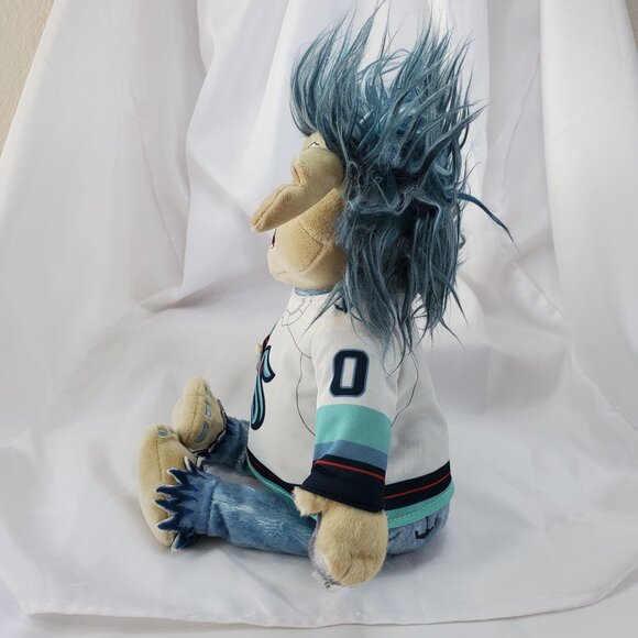 Seattle Kraken Buoy Mascot NHL Plush Toy 16" Toy Licensed Bleacher Creatures - Picture 11 of 12